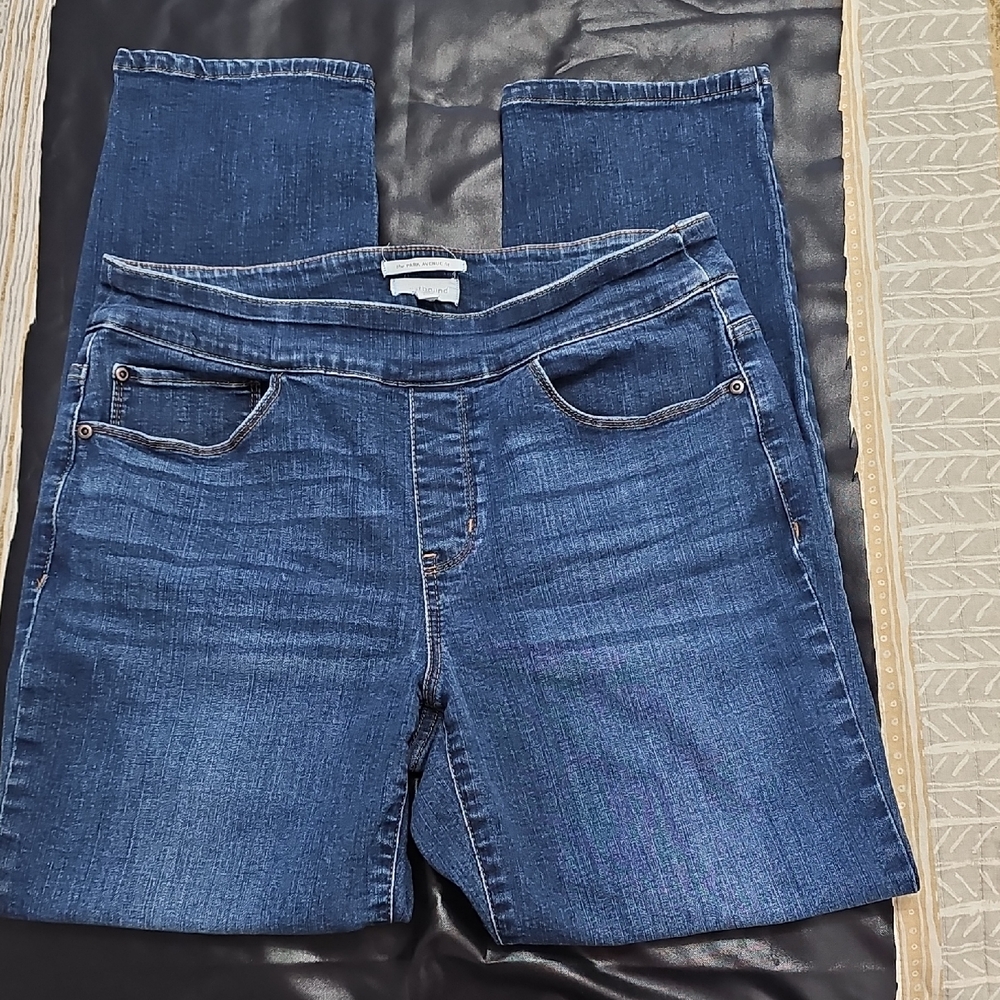 Westbound Dark Blue Straight Leg Jeans